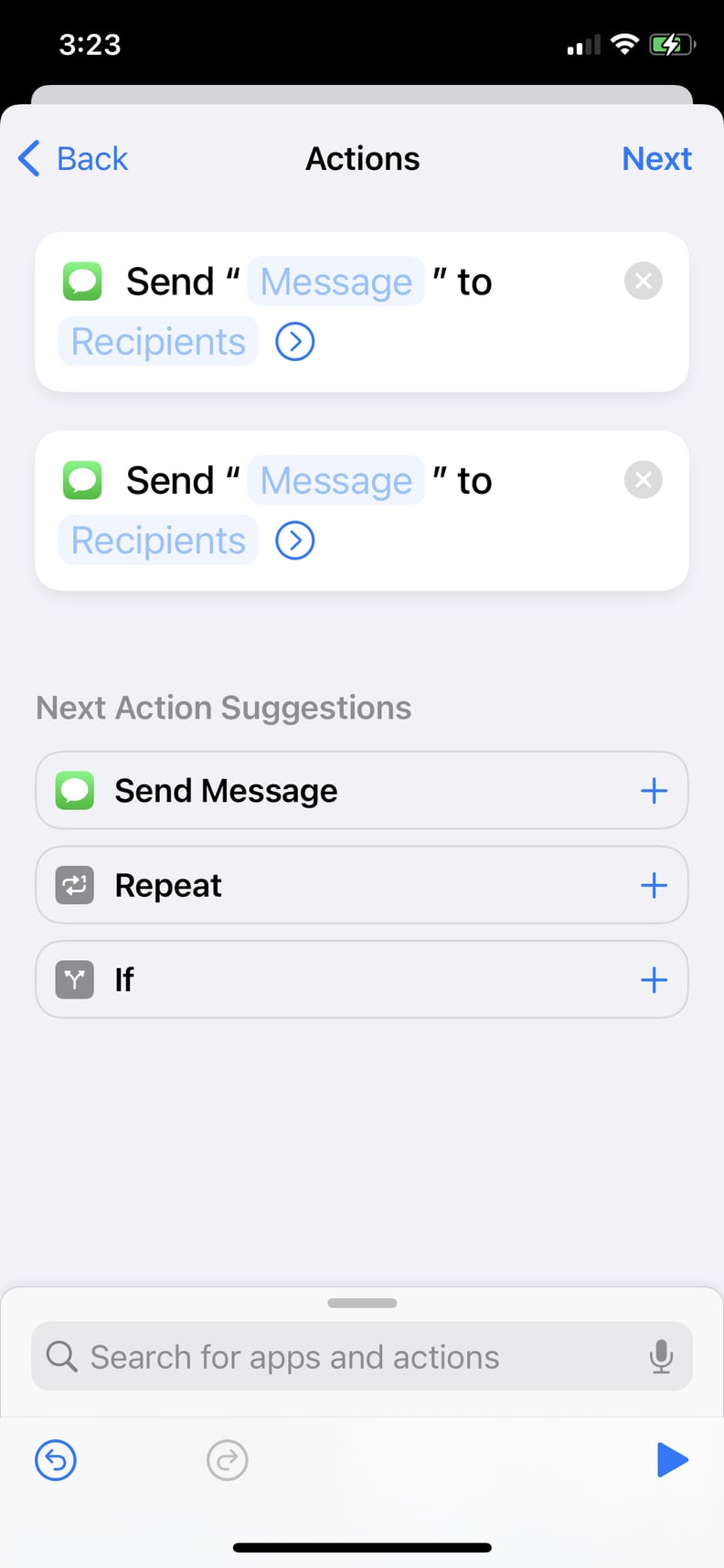 To Schedule More Than 1 Text, Go Back to Step 7 and Repeat the Process