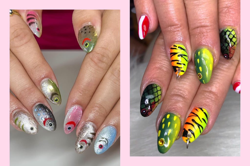 "Fishing Lure Nails" Are the Catch of the Summer