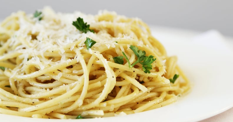 Easy Dinner Recipes: 5-Ingredient Parmesan Garlic Spaghetti