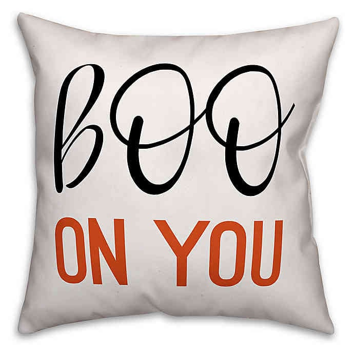 Designs Direct Boo on You Square Pillow