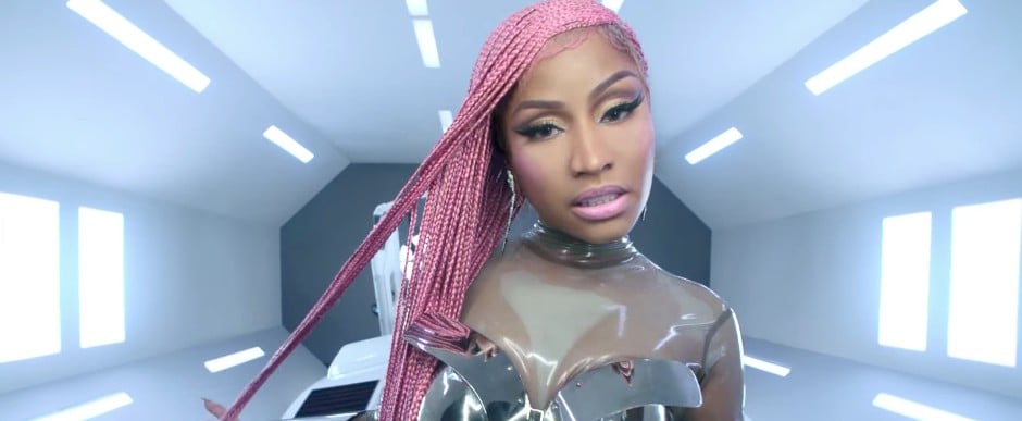 Nicki Minaj S Motorsport Pink Braids Popsugar Beauty