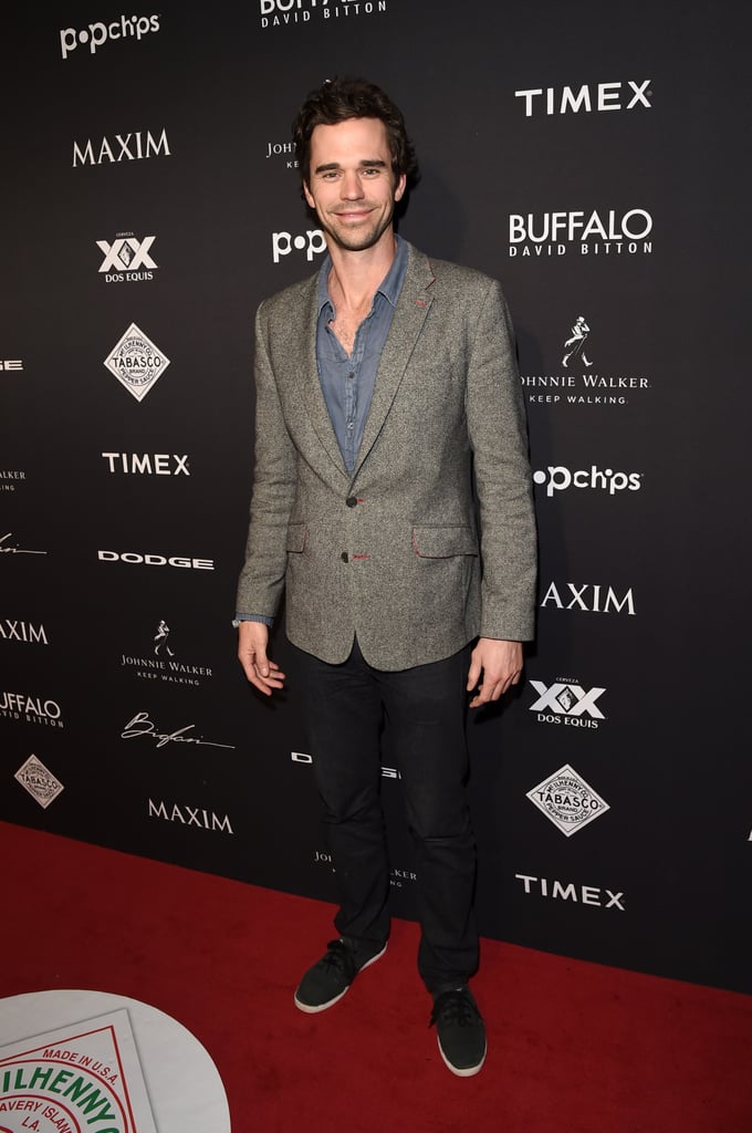 David Walton stopped by Maxim's bash.
