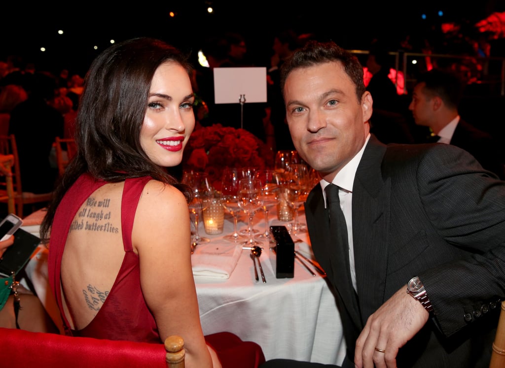Megan Fox and Brian Austin Green had a parents-only Saturday night at the Ferrari Celebrates 60 Years in America event in LA.