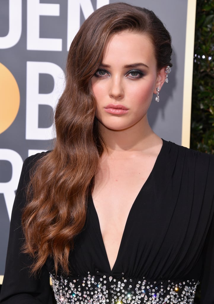 Katherine Langford at the Golden Globes