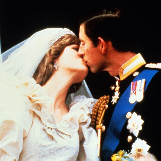 Princess Diana and Prince Charles First Royal Wedding Kiss