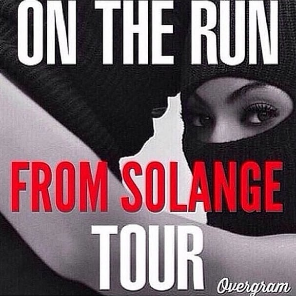 Beyoncé and Jay's New Tour Poster