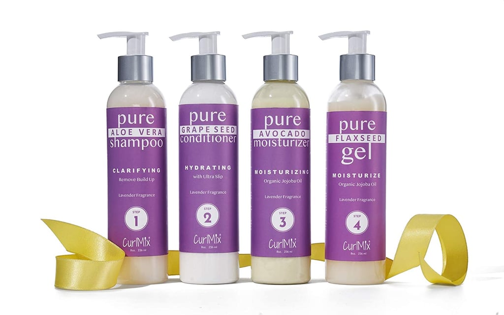 CurlMix Lavender Wash + Go System With Organic Jojoba Oil For Moisturising Hair