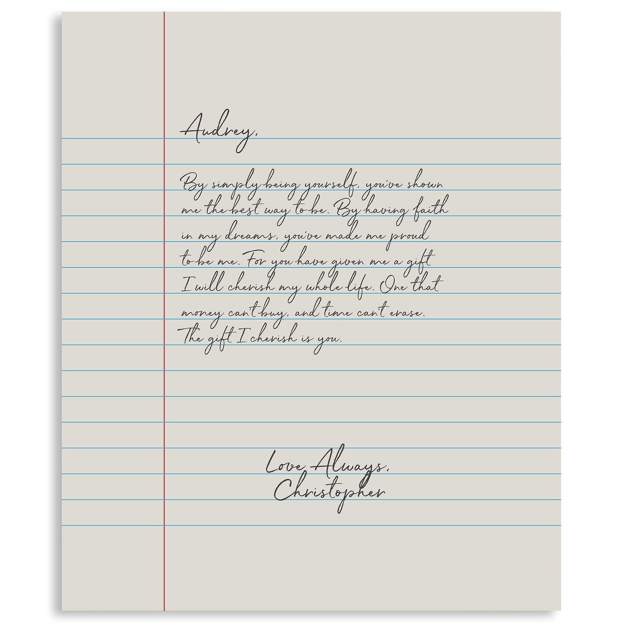 Personalization mall 2025 love letter blanket