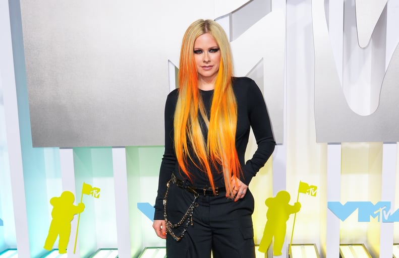 Avril Lavigne's Orange "Poptarting" Hair Color