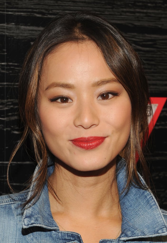 Jamie Chung at Guess