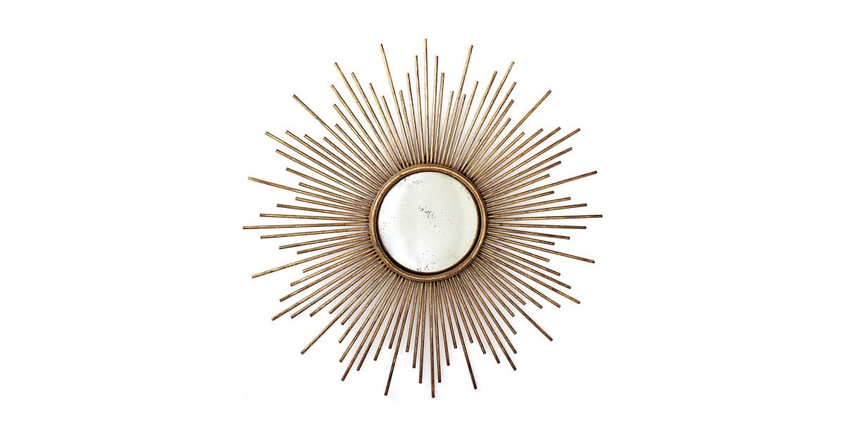 Passport Collection Sunburst Wall Mirror Affordable Glam Home