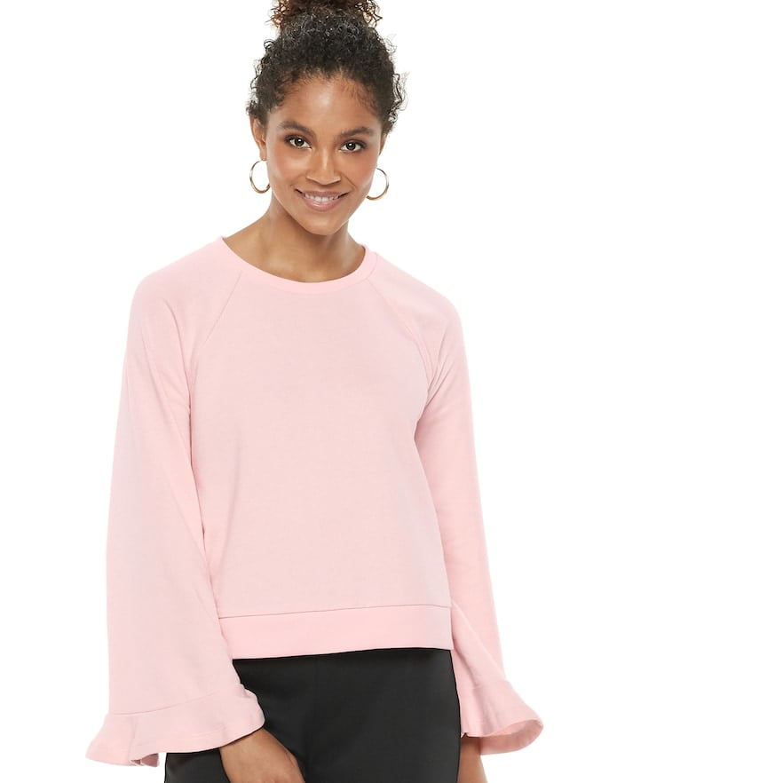 POPSUGAR Bell-Sleeve Sweatshirt