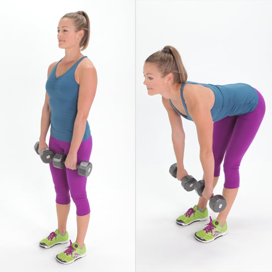 Romanian Deadlift Beginner 5x5 Workout POPSUGAR Fitness Photo 4