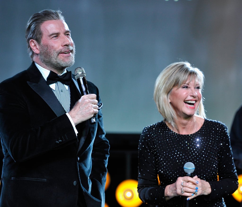 John Travolta and Olivia Newton-John at G’Day Black Tie Gala