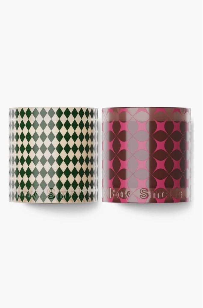 Boy Smells Holiday Votive Duo Candle Set ($34, originally $48)
Instead of a bouquet of flowers, this fragrant candle set that blends pine and spice will last for days. Crafted from vegan soy wax, they're perfect for unwinding after a long workday or an at-home spa day.