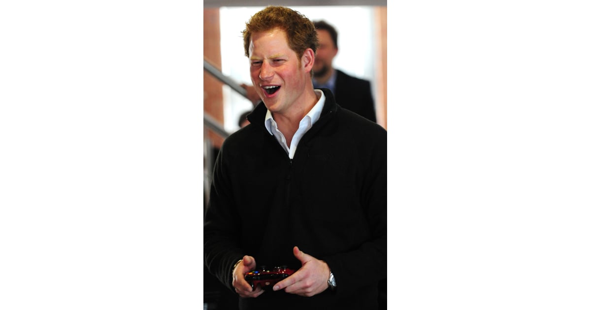 When He Was an Xbox Champ Photos of Prince Harry Doing Normal Things