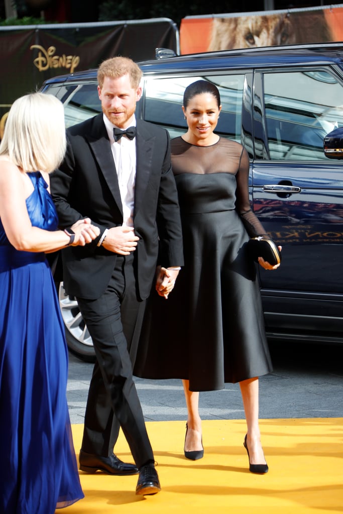 Meghan Markle Prince Harry Lion King Premiere Pictures 2019