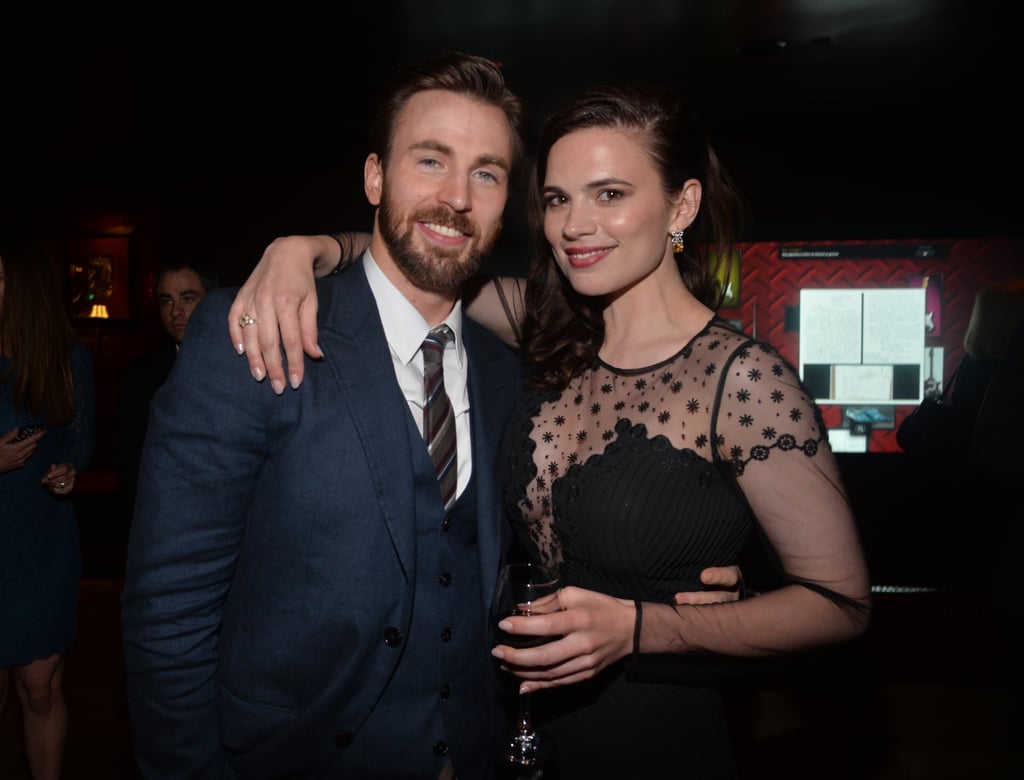 Chris Evans and Hayley Atwell Help With a Surprise Proposal