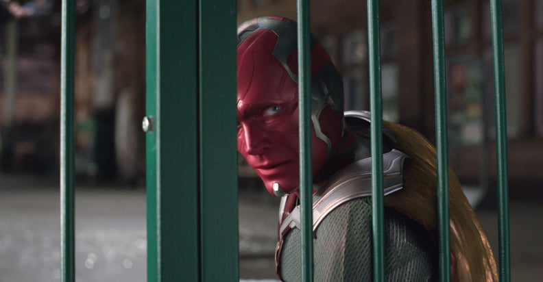 Paul Bettany as Vision in Avengers: Infinity War