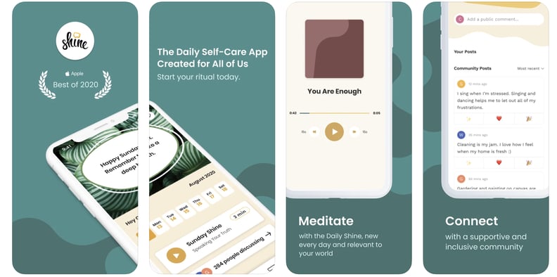 Best Affirmation Apps: Shine