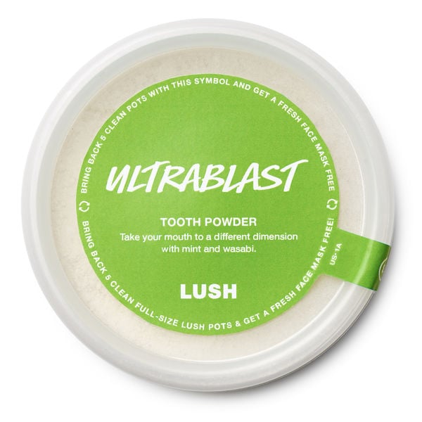 Lush Ultrablast Tooth Powder ($11)