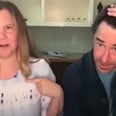 Amy Schumer Is Cutting Her Whole Family's Hair at Home, Even When They're on Camera