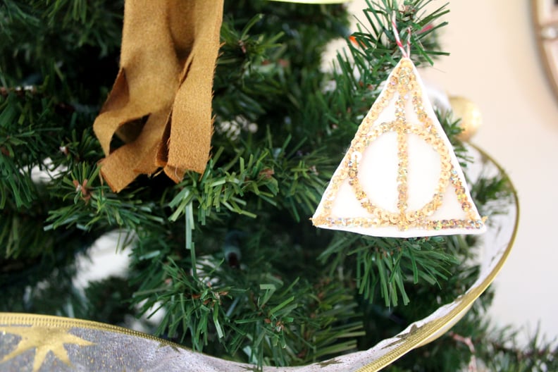 Sequined Deathly Hallows Ornament
