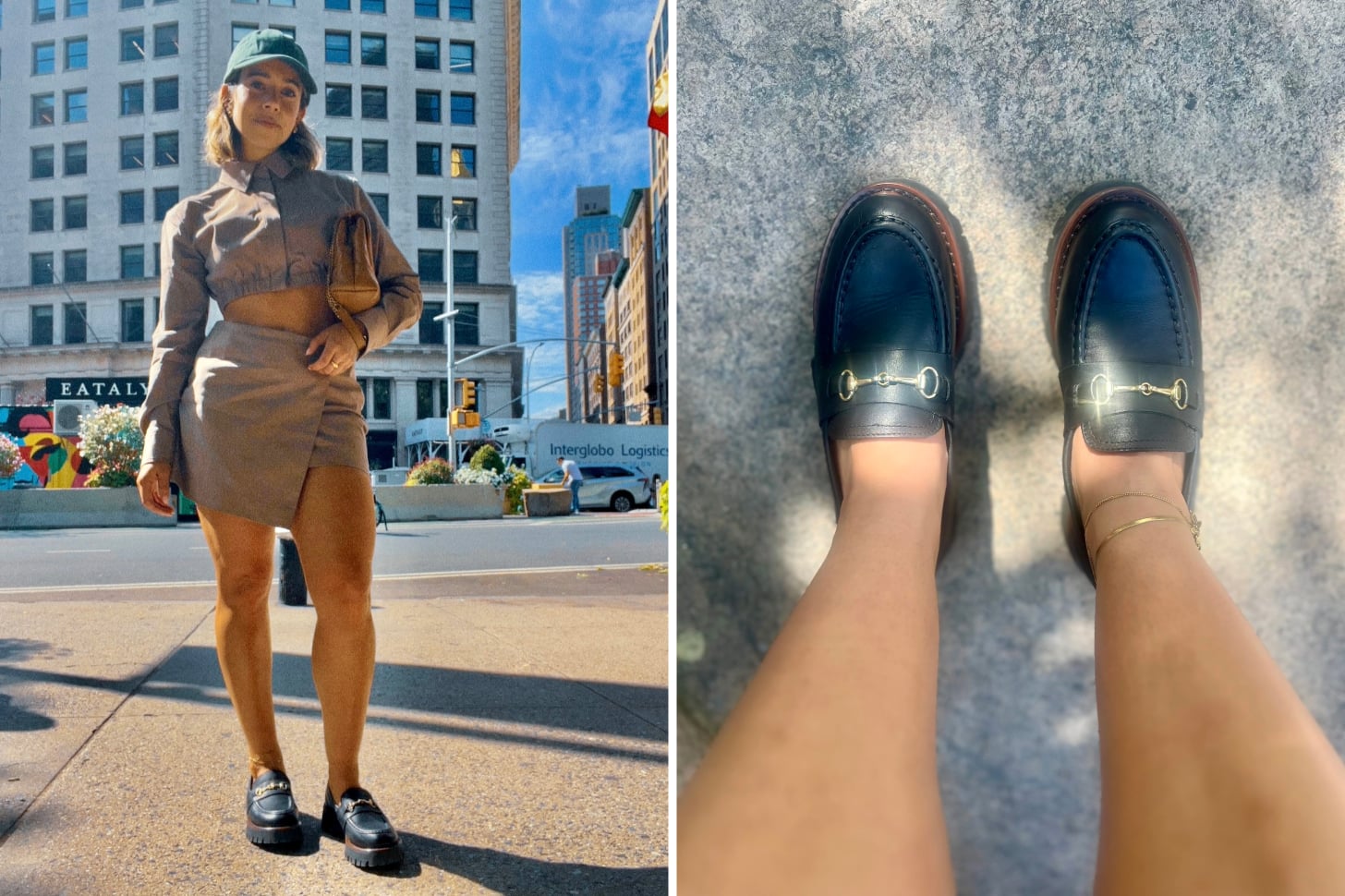 Black steve madden loafers online