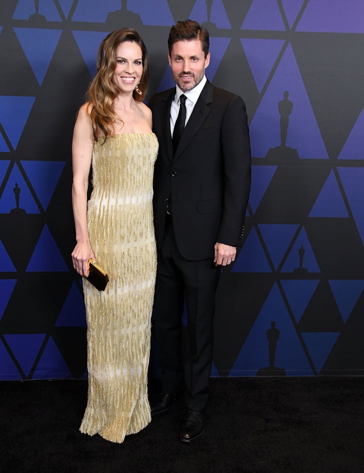 Hilary Swank and Philip Schneider | Celebrities at 2018 Governors