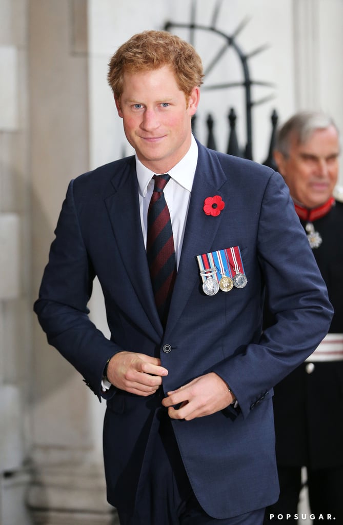 On Wednesday, Prince Harry attended a memorial service in London.