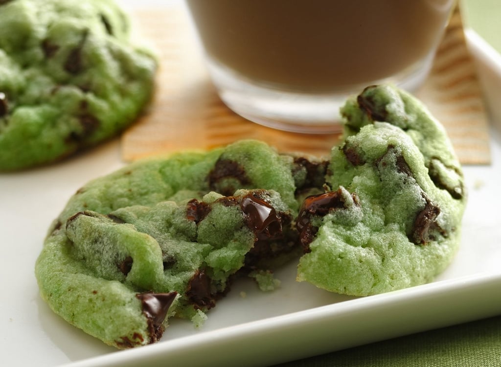 Mint Chocolate-Chip Cookies