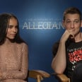 Miles Teller on Filming Allegiant With Zoë Kravitz: "I Just Fall More in Love With Her"