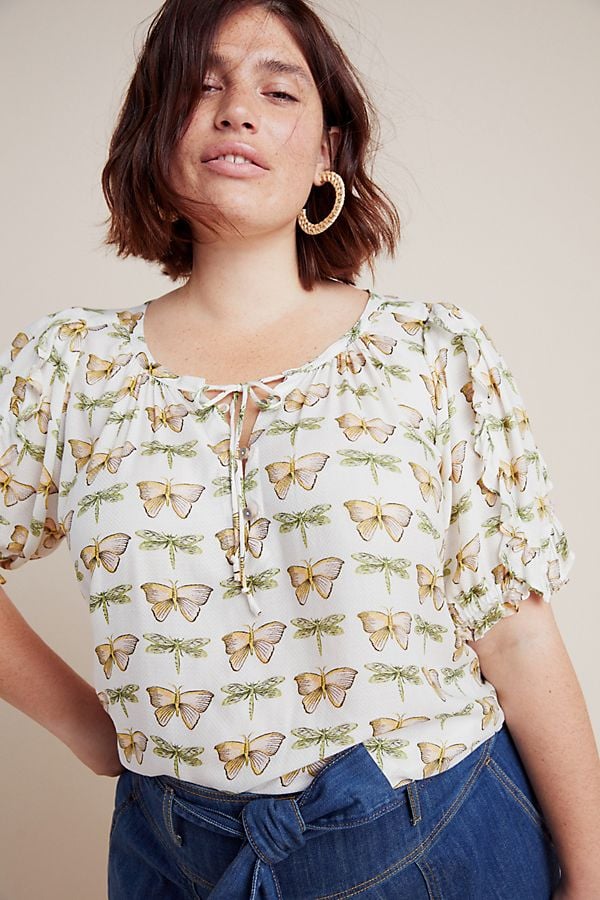 Flutter Blouse | Anthropologie's New 