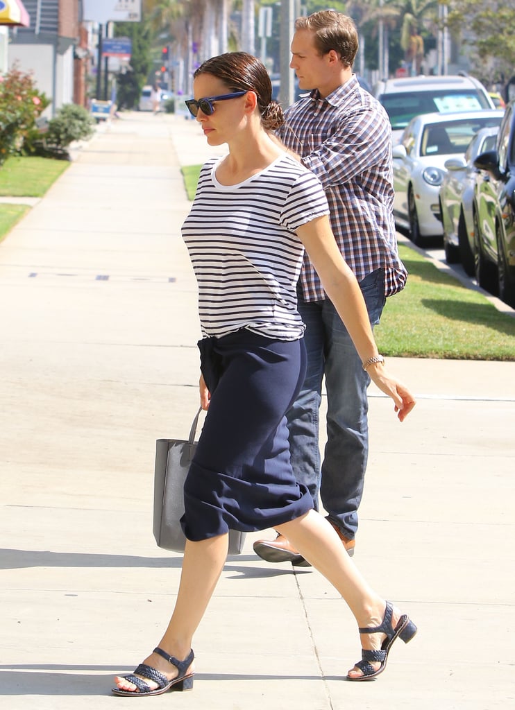 Jennifer Garner at Church in LA July 2016