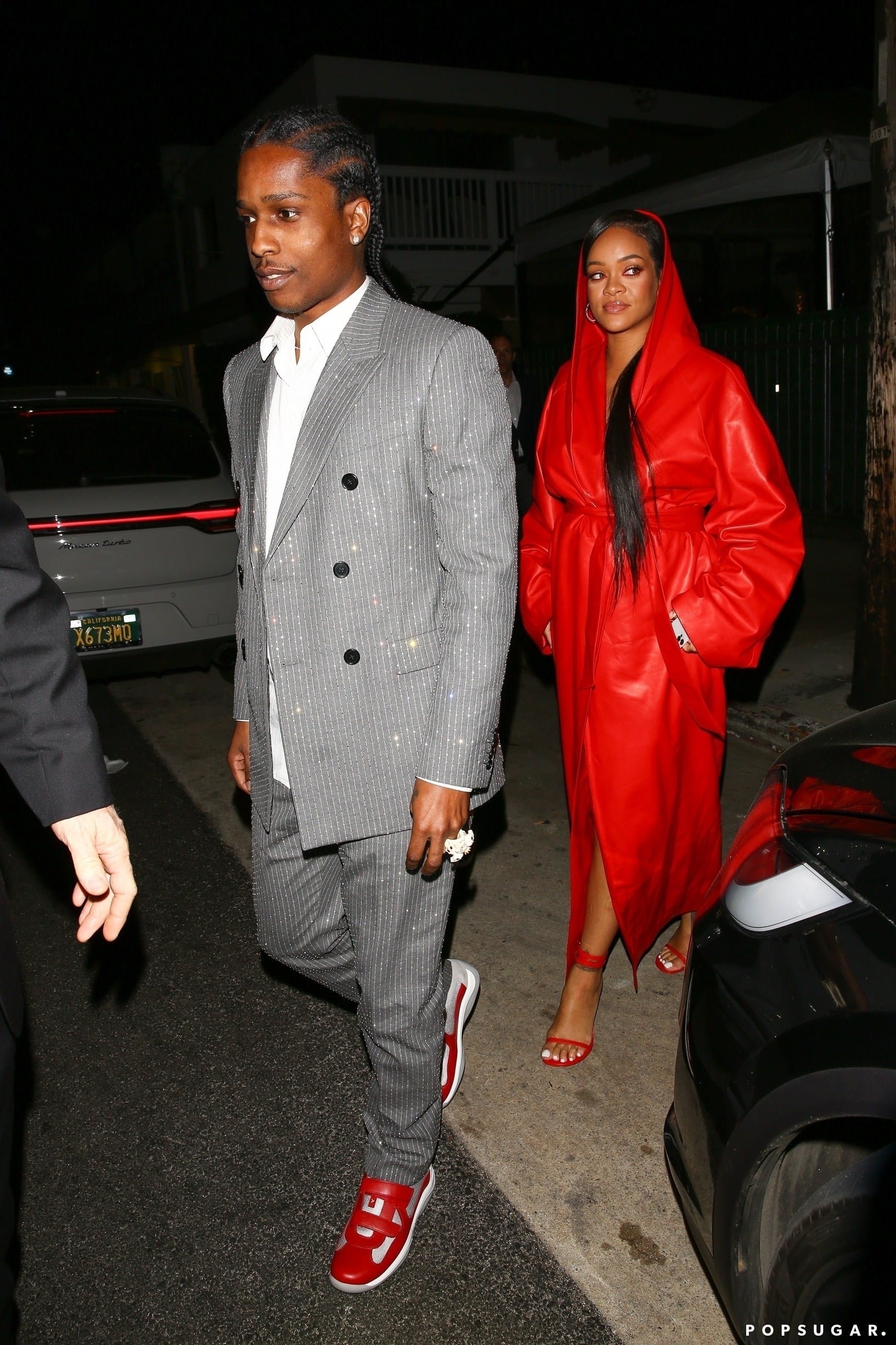 Rihanna, A$AP Rocky Grab Romantic Dinner in Santa Monica
