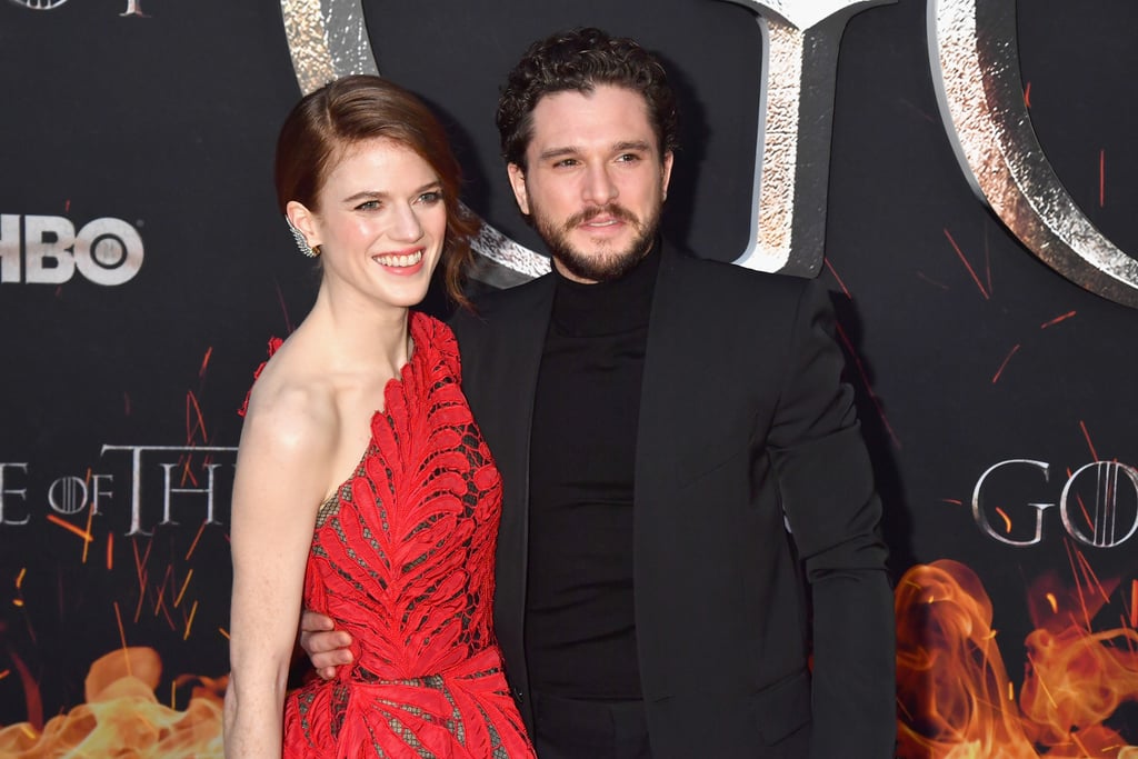 Kit Harington Rose Leslie at Game of Thrones Premiere 2019