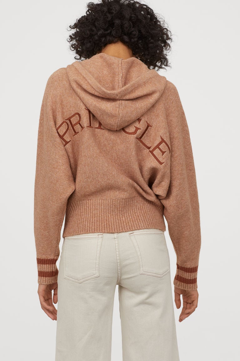 H&M x Pringle of Scotland Fine-Knit Hooded Sweater
