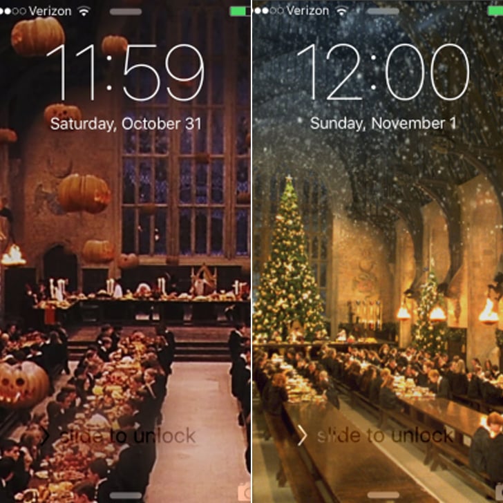 All screensavers go into Christmas mode on Nov. 1.