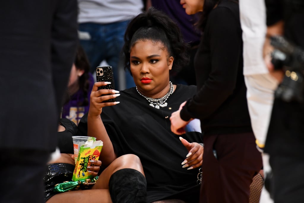 See Lizzo Twerk Courtside at the LA Lakers Game