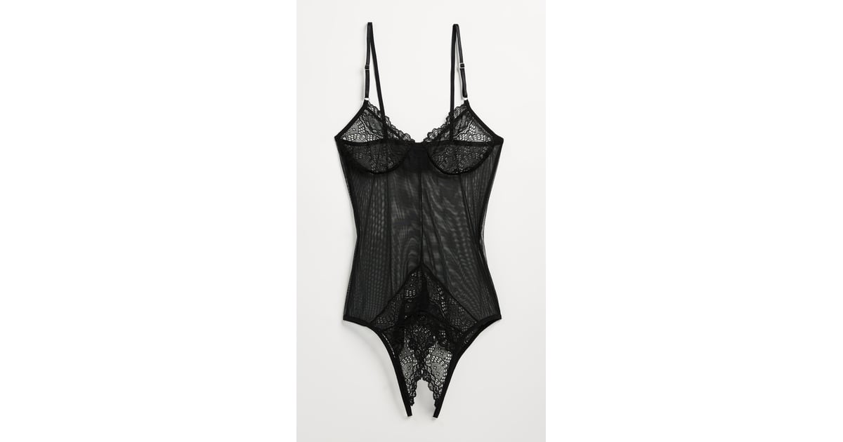 Only Hearts Coucou Whisper Sweet Nothings Body Suit - Black