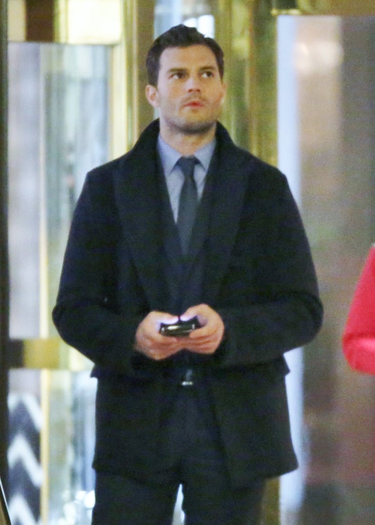 Fifty Shades Darker Jamie Dornan Set Pictures