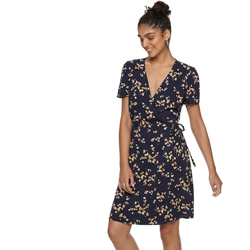 POPSUGAR Printed Wrap Dress