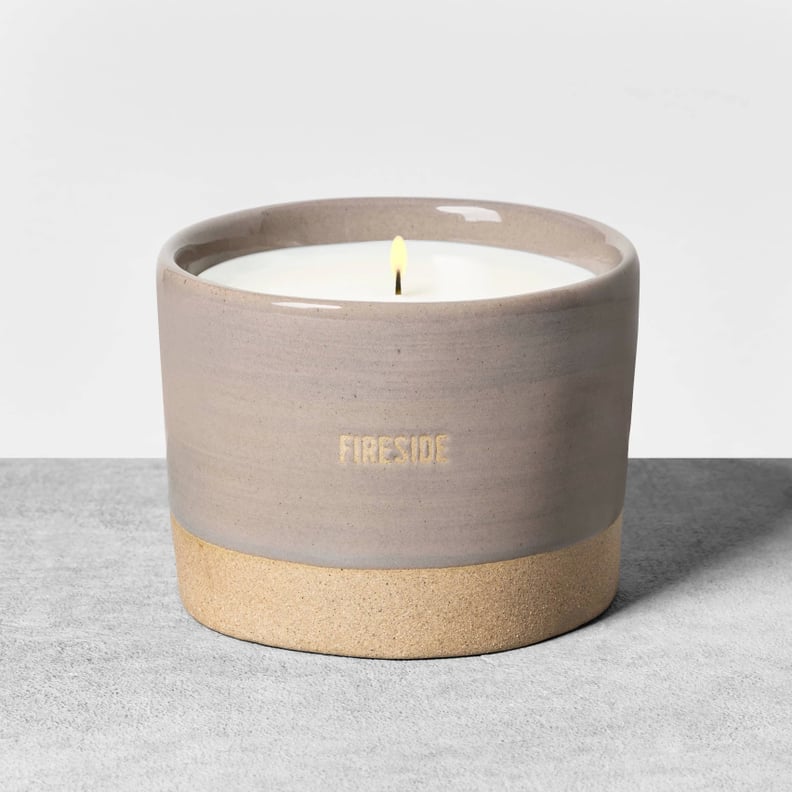 Fireside Glaze Ceramic Candle