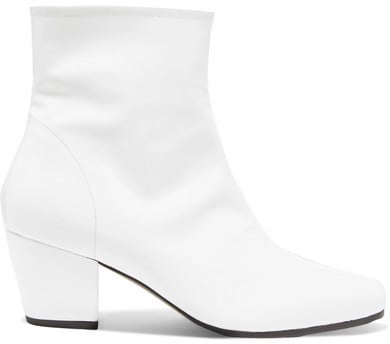 ALEXACHUNG Beatnik Patent-leather Ankle Boots