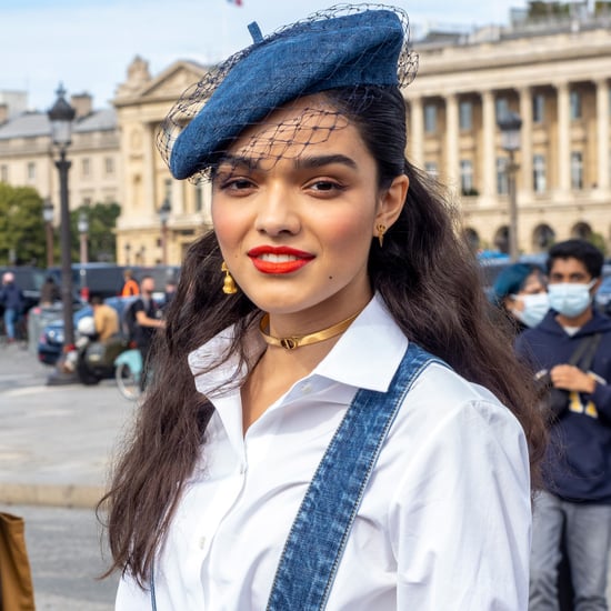 Rachel Zegler's Denim Dior Looks at Paris Fashion Week