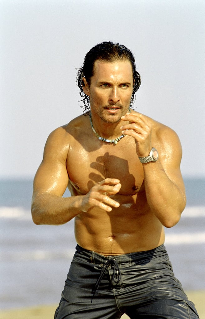 Shirtless Matthew McConaughey Pictures