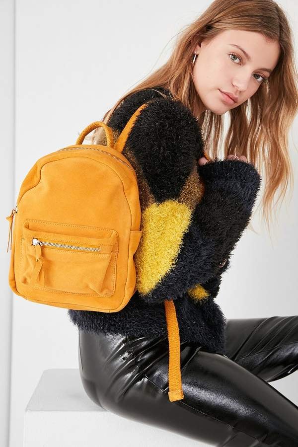 Gigi Hadid Orange Furla Backpack