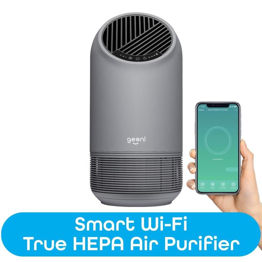 Geeni Breathe XL True HEPA Smart Air Purifier Cool Products From Lowe