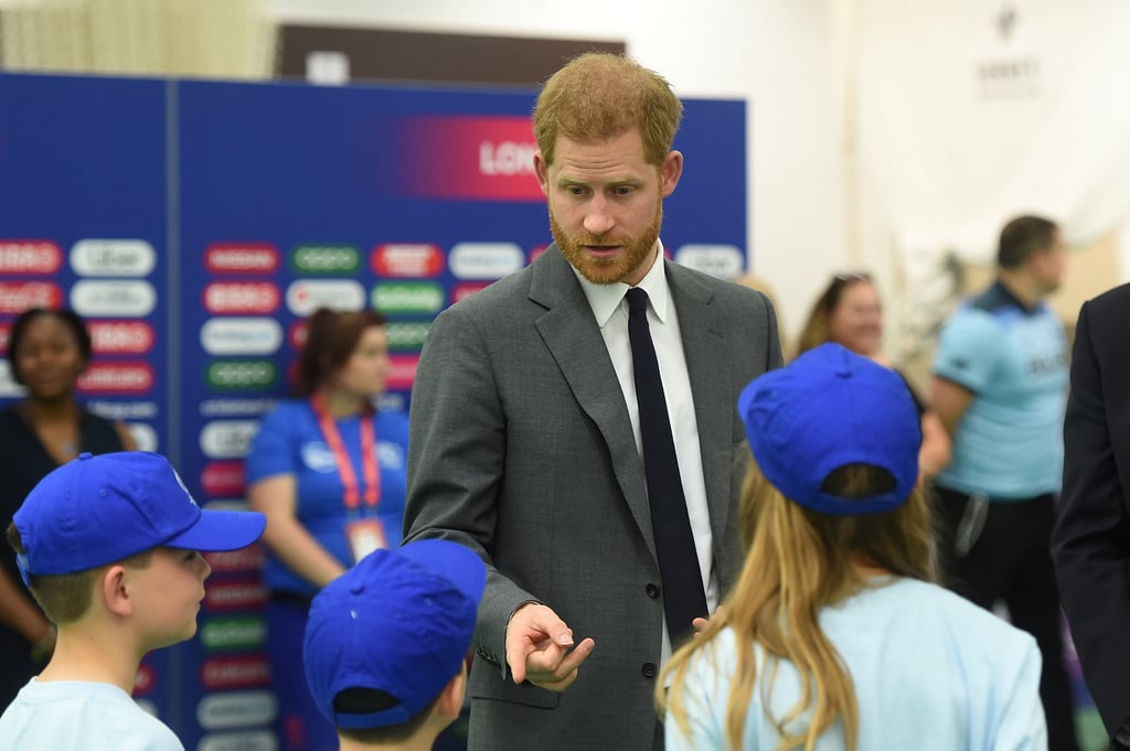 Prince Harry at Opening of Cricket World Cup 2019