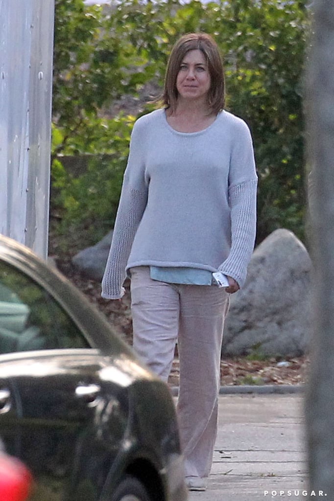 Jennifer Aniston and Sam Worthington Film Cake in LA